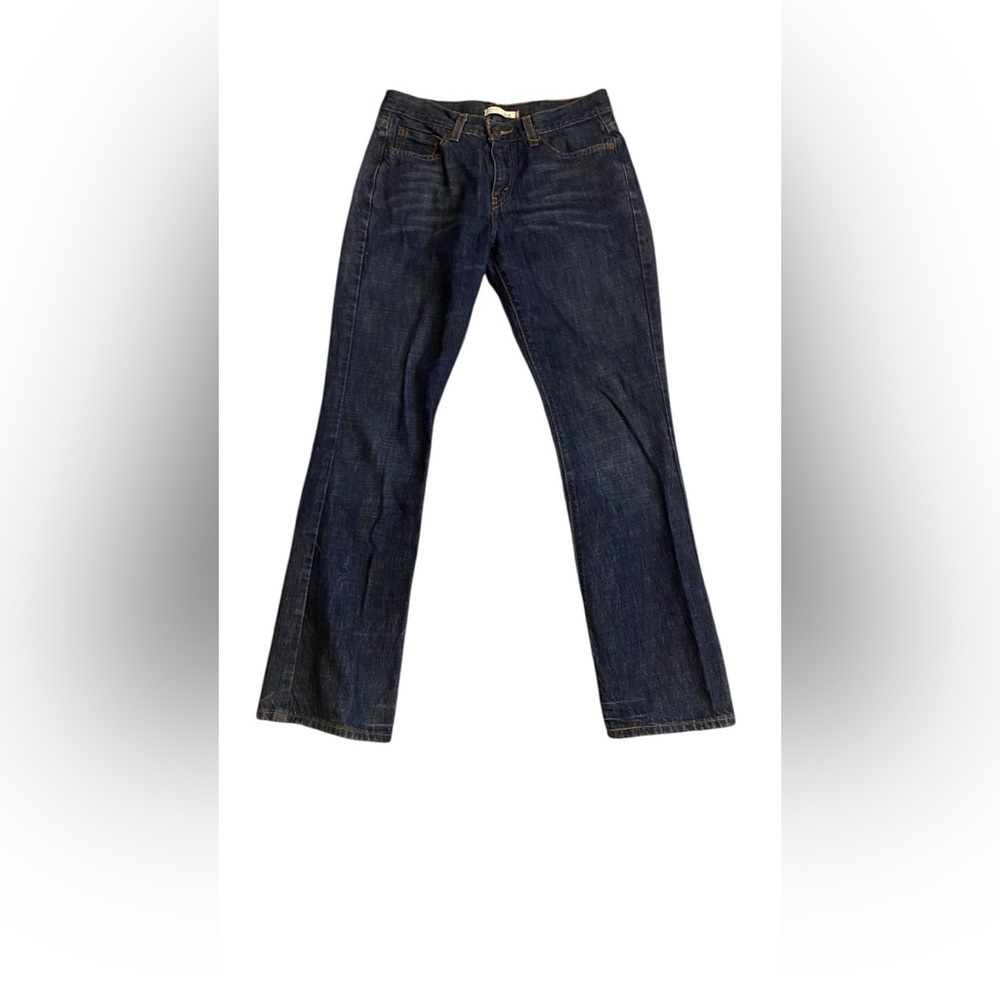 Levi’s 515 Boot Cut Jeans Size 6 Classic Blue Mid Rise Denim